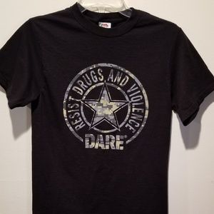 Vintage DARE Shirt Size Small